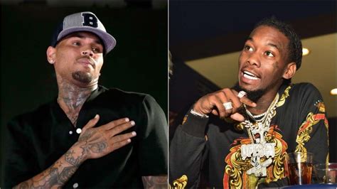 chris brown and offset beef